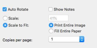 Label Printer Settings