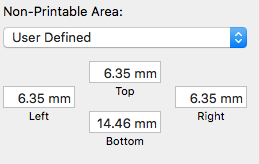 Label Printer Settings